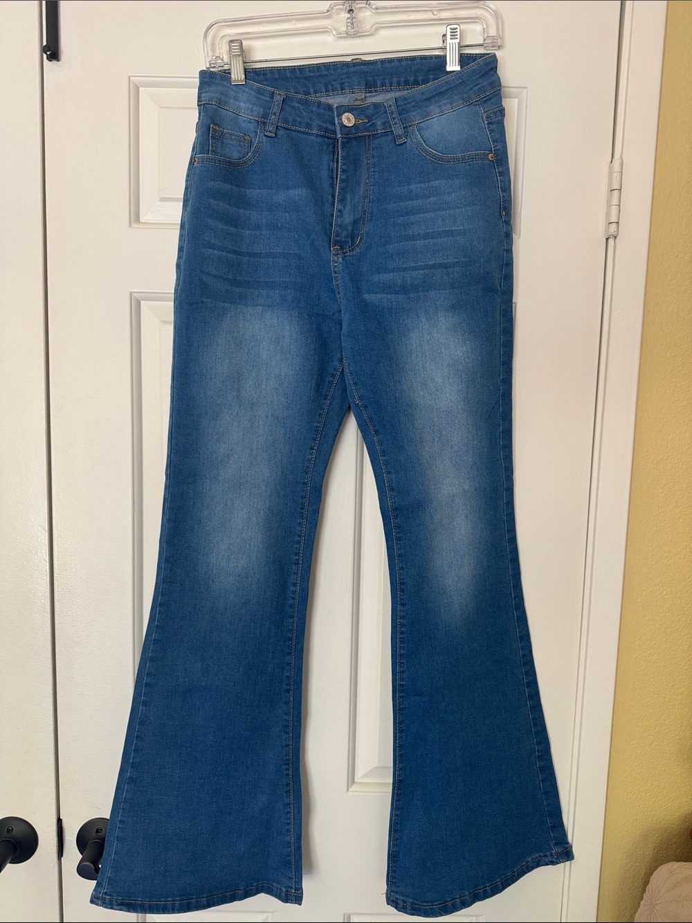 Women’s Light Blue Flared Jeans